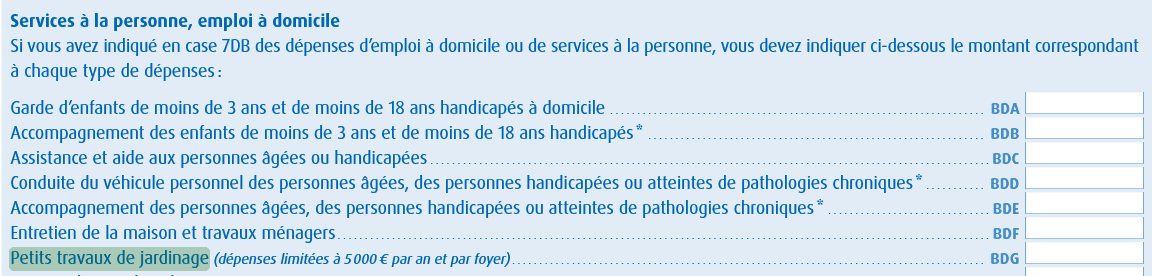 Indiquer le montant des dépenses dans le Formulaire 2042- RICI Déclaration des réductions et crédit d’impôt (déclaration annexe permettant de déclarer les réductions d’impôt et crédits d’impôt les plus fréquents)